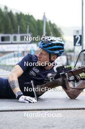 27.08.2024, Martell, Italy (ITA): Lukas Hofer (ITA) - Biathlon summer training, Martell (ITA). www.nordicfocus.com. © Vanzetta/NordicFocus. Every downloaded picture is fee-liable.