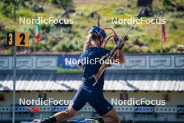 31.07.2024, Lavaze, Italy (ITA): Anna Gandler (AUT) - Biathlon summer training, Lavaze (ITA). www.nordicfocus.com. © Barbieri/NordicFocus. Every downloaded picture is fee-liable.