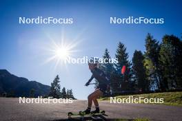 29.09.2024, Lavaze, Italy (ITA): Hannah Auchentaller (ITA) - Biathlon summer training, Lavaze (ITA). www.nordicfocus.com. © Barbieri/NordicFocus. Every downloaded picture is fee-liable.