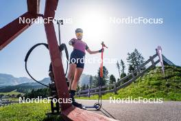 31.07.2024, Lavaze, Italy (ITA): Anna Juppe (AUT) - Biathlon summer training, Lavaze (ITA). www.nordicfocus.com. © Barbieri/NordicFocus. Every downloaded picture is fee-liable.