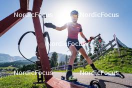 31.07.2024, Lavaze, Italy (ITA): Anna Juppe (AUT) - Biathlon summer training, Lavaze (ITA). www.nordicfocus.com. © Barbieri/NordicFocus. Every downloaded picture is fee-liable.