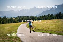 31.07.2024, Lavaze, Italy (ITA): Emilien Claude (FRA) - Biathlon summer training, Lavaze (ITA). www.nordicfocus.com. © Barbieri/NordicFocus. Every downloaded picture is fee-liable.