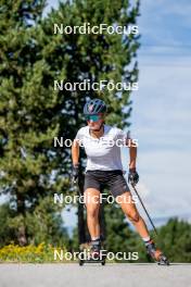 17.08.2024, Font-Romeu, France (FRA): Lou-Anne Dupont Ballet-Baz (FRA) - Biathlon summer training, Font-Romeu (FRA). www.nordicfocus.com. © Authamayou/NordicFocus. Every downloaded picture is fee-liable.