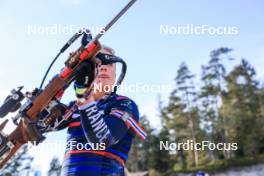 12.10.2024, Ramsau am Dachstein, Austria (AUT): Sophie Chauveau (FRA) - Biathlon summer training, Ramsau am Dachstein (AUT). www.nordicfocus.com. © Manzoni/NordicFocus. Every downloaded picture is fee-liable.