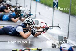 26.08.2024, Martell, Italy (ITA): Tommaso Giacomel (ITA) - Biathlon summer training, Martell (ITA). www.nordicfocus.com. © Vanzetta/NordicFocus. Every downloaded picture is fee-liable.