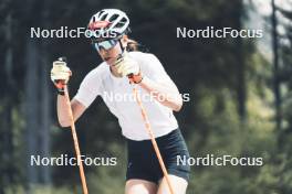 19.05.2024, Forni Avoltri, Italy (ITA): Lisa Vittozzi (ITA) - Biathlon summer training, Forni Avoltri (ITA). www.nordicfocus.com. © Del Fabbro/NordicFocus. Every downloaded picture is fee-liable.