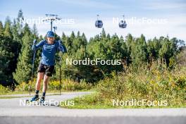 05.09.2024, Font-Romeu, France (FRA): Viktor Brandt (SWE) - Biathlon summer training, Font-Romeu (FRA). www.nordicfocus.com. © Authamayou/NordicFocus. Every downloaded picture is fee-liable.