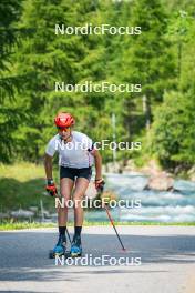 17.07.2024, Martell, Italy (ITA): Lisa Vittozzi (ITA) - Biathlon summer training, Martell (ITA). www.nordicfocus.com. © Barbieri/NordicFocus. Every downloaded picture is fee-liable.