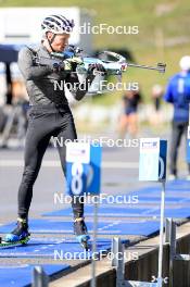 10.09.2024, Lenzerheide, Switzerland (SUI): Sebastian Stalder (SUI) - Biathlon summer training, Lenzerheide (SUI). www.nordicfocus.com. © Manzoni/NordicFocus. Every downloaded picture is fee-liable.