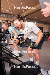 20.05.2024, Lenzerheide, Switzerland (SUI): Joscha Burkhalter (SUI) - Biathlon summer training, Lenzerheide (SUI). www.nordicfocus.com. © Manzoni/NordicFocus. Every downloaded picture is fee-liable.