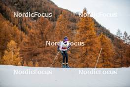 07.11.2024, Bessans, France (FRA): Anaelle Bondoux (FRA) - Biathlon summer training, Bessans (FRA). www.nordicfocus.com. © Authamayou/NordicFocus. Every downloaded picture is fee-liable.