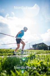 06.06.2024, Lavaze, Italy (ITA): Emil Nykvist (SWE) - Biathlon summer training, Lavaze (ITA). www.nordicfocus.com. © Barbieri/NordicFocus. Every downloaded picture is fee-liable.