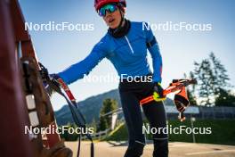 29.09.2024, Lavaze, Italy (ITA): Lisa Vittozzi (ITA) - Biathlon summer training, Lavaze (ITA). www.nordicfocus.com. © Barbieri/NordicFocus. Every downloaded picture is fee-liable.