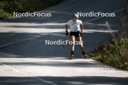 27.08.2024, Martell, Italy (ITA): Wierer Dorothea (ITA) - Biathlon summer training, Martell (ITA). www.nordicfocus.com. © Vanzetta/NordicFocus. Every downloaded picture is fee-liable.