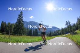 06.08.2024, Lenzerheide, Switzerland (SUI): Lisa Theresa Hauser (AUT) - Biathlon summer training, Lenzerheide (SUI). www.nordicfocus.com. © Manzoni/NordicFocus. Every downloaded picture is fee-liable.