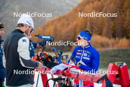 07.11.2024, Bessans, France (FRA): Remi Broutier  (FRA) - Biathlon summer training, Bessans (FRA). www.nordicfocus.com. © Authamayou/NordicFocus. Every downloaded picture is fee-liable.