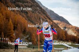 09.11.2024, Bessans, France (FRA): Oceane Michelon (FRA) - Biathlon summer training, Bessans (FRA). www.nordicfocus.com. © Authamayou/NordicFocus. Every downloaded picture is fee-liable.