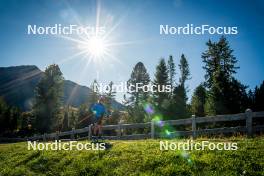 29.09.2024, Lavaze, Italy (ITA): Lisa Vittozzi (ITA) - Biathlon summer training, Lavaze (ITA). www.nordicfocus.com. © Barbieri/NordicFocus. Every downloaded picture is fee-liable.