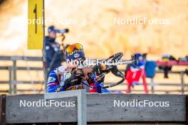 09.11.2024, Bessans, France (FRA): Julia Simon (FRA) - Biathlon summer training, Bessans (FRA). www.nordicfocus.com. © Authamayou/NordicFocus. Every downloaded picture is fee-liable.