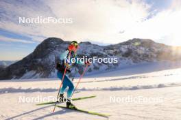 14.10.2024, Ramsau am Dachstein, Austria (AUT): Dmytro Pidruchnyi (UKR) - Biathlon summer training, Dachsteinglacier, Ramsau am Dachstein (AUT). www.nordicfocus.com. © Manzoni/NordicFocus. Every downloaded picture is fee-liable.