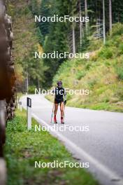 30.09.2024, Lavaze, Italy (ITA): Astrid Plosch (ITA) - Biathlon summer training, Lavaze (ITA). www.nordicfocus.com. © Barbieri/NordicFocus. Every downloaded picture is fee-liable.