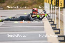 13.10.2024, Ramsau am Dachstein, Austria (AUT): Jeremy Finello (SUI) - Biathlon summer training, Ramsau am Dachstein (AUT). www.nordicfocus.com. © Manzoni/NordicFocus. Every downloaded picture is fee-liable.