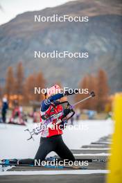 07.11.2024, Bessans, France (FRA): Célia Henaff (FRA) - Biathlon summer training, Bessans (FRA). www.nordicfocus.com. © Authamayou/NordicFocus. Every downloaded picture is fee-liable.