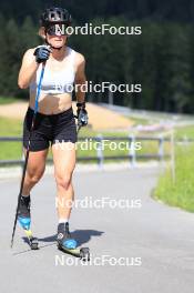 15.07.2024, Lenzerheide, Switzerland (SUI): Grace Castonguay (USA) - Biathlon summer training, Lenzerheide (SUI). www.nordicfocus.com. © Manzoni/NordicFocus. Every downloaded picture is fee-liable.