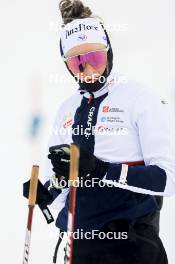 11.10.2024, Ramsau am Dachstein, Austria (AUT): Lou Jeanmonnot (FRA) - Biathlon summer training, Dachsteinglacier, Ramsau am Dachstein (AUT). www.nordicfocus.com. © Manzoni/NordicFocus. Every downloaded picture is fee-liable.