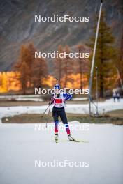 07.11.2024, Bessans, France (FRA): Chloe Bened (FRA) - Biathlon summer training, Bessans (FRA). www.nordicfocus.com. © Authamayou/NordicFocus. Every downloaded picture is fee-liable.