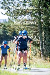 05.09.2024, Font-Romeu, France (FRA): Sara Andersson (SWE) - Biathlon summer training, Font-Romeu (FRA). www.nordicfocus.com. © Authamayou/NordicFocus. Every downloaded picture is fee-liable.