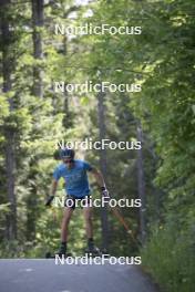 18.06.2024, Correncon-en-Vercors, France (FRA): Quentin Fillon Maillet (FRA) - Biathlon summer training, Correncon-en-Vercors (FRA). www.nordicfocus.com. © Joly/NordicFocus. Every downloaded picture is fee-liable.