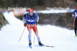 07.11.2024, Davos, Switzerland (SUI): Paul Stalder (SUI) - Biathlon training, snowfarming track, Davos (SUI). www.nordicfocus.com. © Manzoni/NordicFocus. Every downloaded picture is fee-liable.