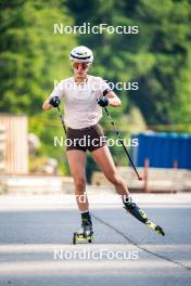 17.07.2024, Martell, Italy (ITA): Hanna Auchentaller (ITA) - Biathlon summer training, Martell (ITA). www.nordicfocus.com. © Barbieri/NordicFocus. Every downloaded picture is fee-liable.