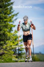 28.06.2024, Lavaze, Italy (ITA): Karoline Offigstad  Knotten (NOR) - Biathlon summer training, Lavaze (ITA). www.nordicfocus.com. © Barbieri/NordicFocus. Every downloaded picture is fee-liable.