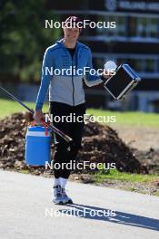 20.05.2024, Lenzerheide, Switzerland (SUI): Kein Einaste (EST), coach Team Switzerland - Biathlon summer training, Lenzerheide (SUI). www.nordicfocus.com. © Manzoni/NordicFocus. Every downloaded picture is fee-liable.