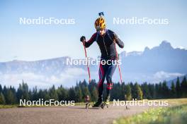 22.10.2024, Lavaze, Italy (ITA): Johannes Thingnes Boe (NOR) - Biathlon summer training, Lavaze (ITA). www.nordicfocus.com. © Vanzetta/NordicFocus. Every downloaded picture is fee-liable.