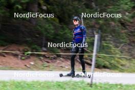 16.09.2024, Lenzerheide, Switzerland (SUI): Lou Jeanmonnot (FRA) - Biathlon summer training, Lenzerheide (SUI). www.nordicfocus.com. © Manzoni/NordicFocus. Every downloaded picture is fee-liable.