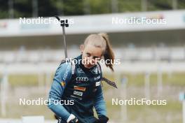 19.05.2024, Forni Avoltri, Italy (ITA): Michela Carrara (ITA) - Biathlon summer training, Forni Avoltri (ITA). www.nordicfocus.com. © Del Fabbro/NordicFocus. Every downloaded picture is fee-liable.