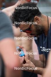 15.06.2024, Grenoble, France (FRA): Simon Fourcade (FRA) - Biathlon summer training, Grenoble (FRA). www.nordicfocus.com. © Joly/NordicFocus. Every downloaded picture is fee-liable.