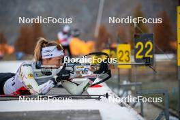 07.11.2024, Bessans, France (FRA): Chloé Chevalier (FRA) - Biathlon summer training, Bessans (FRA). www.nordicfocus.com. © Authamayou/NordicFocus. Every downloaded picture is fee-liable.