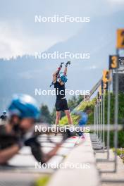 06.06.2024, Lavaze, Italy (ITA): Anton Ivarsson (SWE) - Biathlon summer training, Lavaze (ITA). www.nordicfocus.com. © Barbieri/NordicFocus. Every downloaded picture is fee-liable.