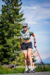 28.06.2024, Lavaze, Italy (ITA): Karoline Offigstad  Knotten (NOR) - Biathlon summer training, Lavaze (ITA). www.nordicfocus.com. © Barbieri/NordicFocus. Every downloaded picture is fee-liable.