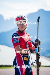 28.06.2024, Lavaze, Italy (ITA): Ingrid Landmark Tandrevold (NOR) - Biathlon summer training, Lavaze (ITA). www.nordicfocus.com. © Barbieri/NordicFocus. Every downloaded picture is fee-liable.