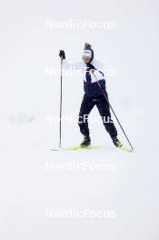 11.10.2024, Ramsau am Dachstein, Austria (AUT): Lou Jeanmonnot (FRA) - Biathlon summer training, Dachsteinglacier, Ramsau am Dachstein (AUT). www.nordicfocus.com. © Manzoni/NordicFocus. Every downloaded picture is fee-liable.