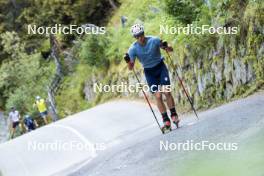 27.08.2024, Martell, Italy (ITA): Bionaz Didier (ITA) - Biathlon summer training, Martell (ITA). www.nordicfocus.com. © Vanzetta/NordicFocus. Every downloaded picture is fee-liable.