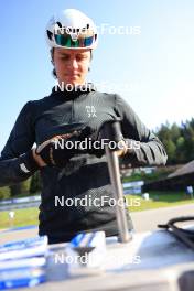 18.07.2024, Lenzerheide, Switzerland (SUI): Campbell Wright (NZL) - Biathlon summer training, Lenzerheide (SUI). www.nordicfocus.com. © Manzoni/NordicFocus. Every downloaded picture is fee-liable.