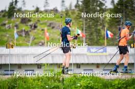 15.06.2024, Lavaze, Italy (ITA): Martin Ponsiluoma (SWE) - Biathlon summer training, Lavaze (ITA). www.nordicfocus.com. © Barbieri/NordicFocus. Every downloaded picture is fee-liable.