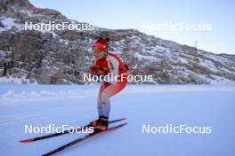 14.10.2024, Ramsau am Dachstein, Austria (AUT): Lea Meier (SUI) - Biathlon summer training, Dachsteinglacier, Ramsau am Dachstein (AUT). www.nordicfocus.com. © Manzoni/NordicFocus. Every downloaded picture is fee-liable.