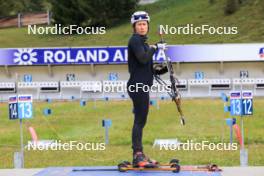 16.09.2024, Lenzerheide, Switzerland (SUI): Caroline Colombo (FRA) - Biathlon summer training, Lenzerheide (SUI). www.nordicfocus.com. © Manzoni/NordicFocus. Every downloaded picture is fee-liable.